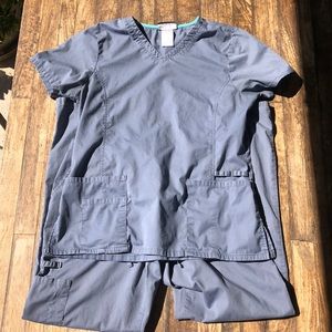 Grey Scrub SET size small